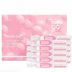 Medicube 99% PDRN Pink One Day Serum Ampules NIB